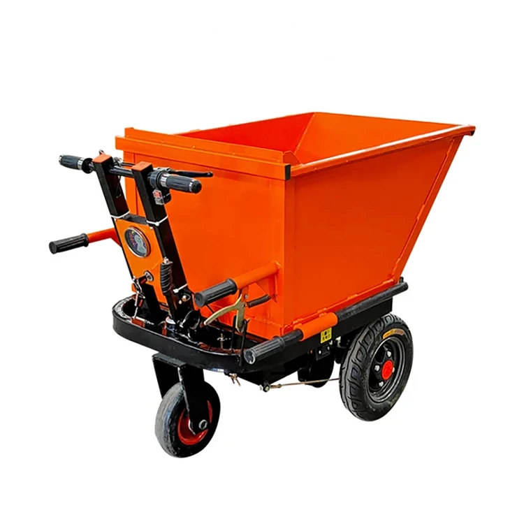 شاحنة مسطحة متنقلة ببطارية ثلاثية العجلات هي أداة سحرية لتخزين ونقل البضائع في الموقع