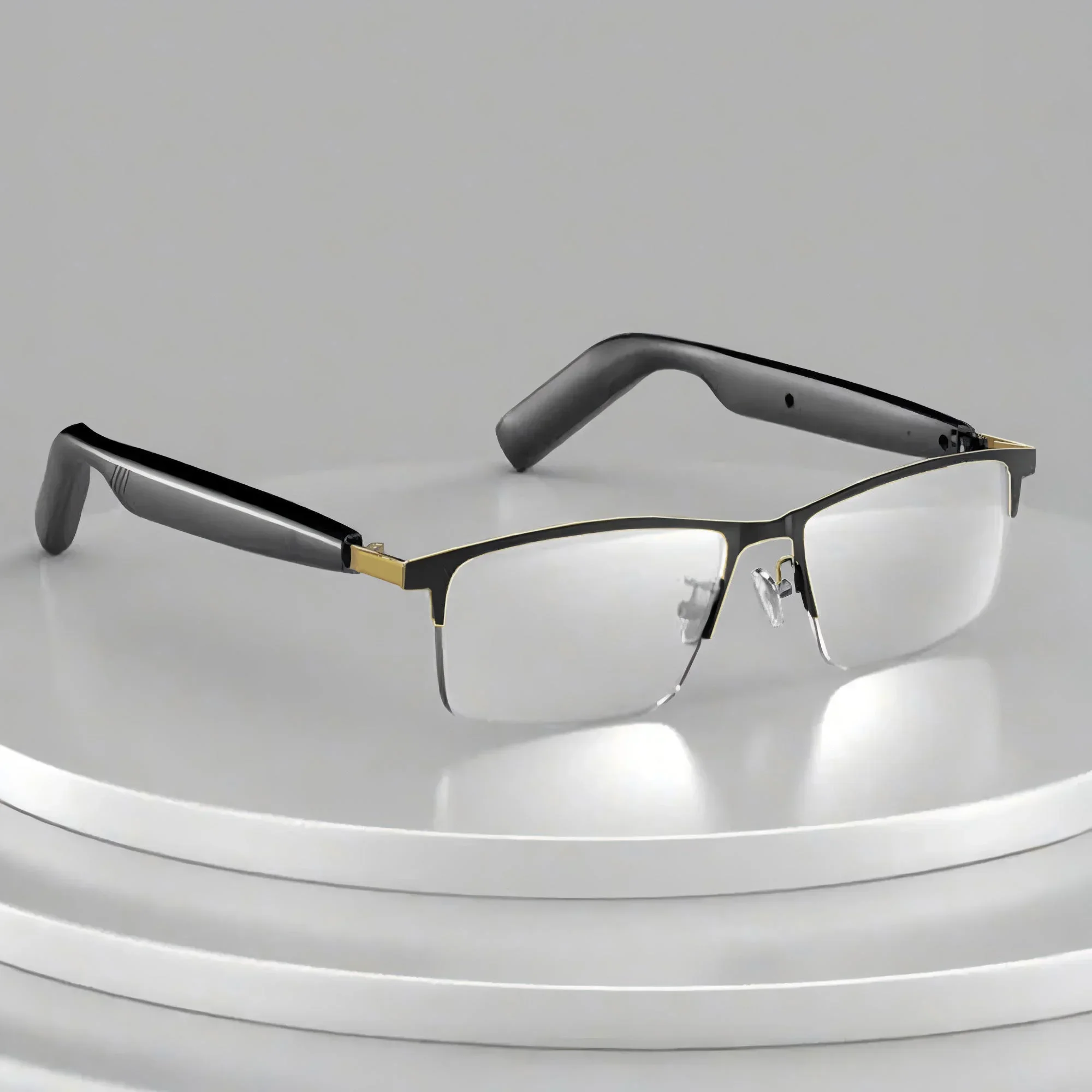 

Smart Glasses Touch Control Built-in Microphone, High Resolution Audio, Wireless, Rechargeable Battery Ideal Holiday Gifts