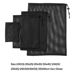 Schwarzer Wäsche sack Wäsche waschmaschine mit Kordel zug Nylon Mesh Net BH Wasch beutel 9 Größen schwarz Wasch beutel 2023 neu