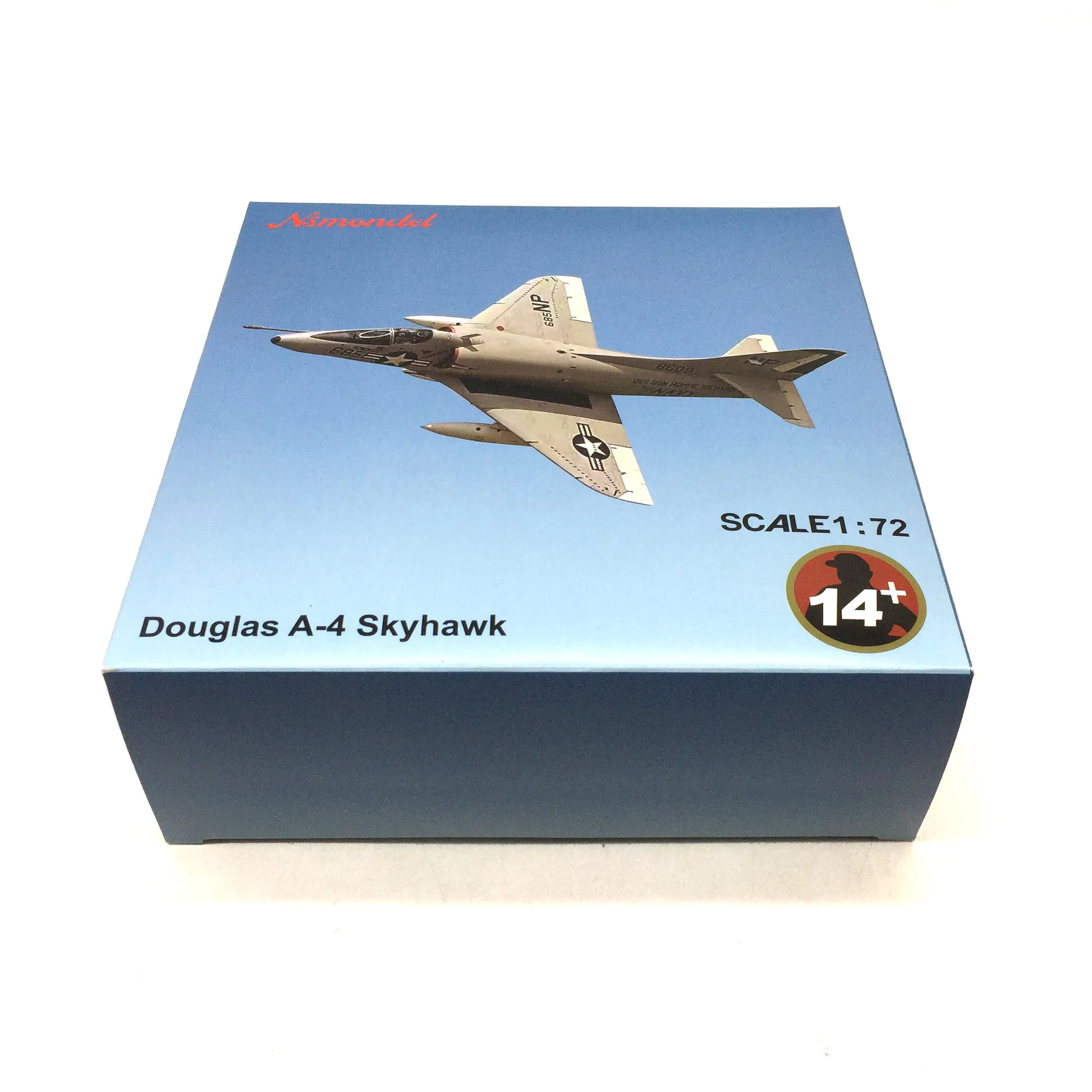 1:72 Scale United States Marine Corps Skyhawk A-4 Aircraft Alloy Militarized Combat Aircraft Model Collection Toy Gift