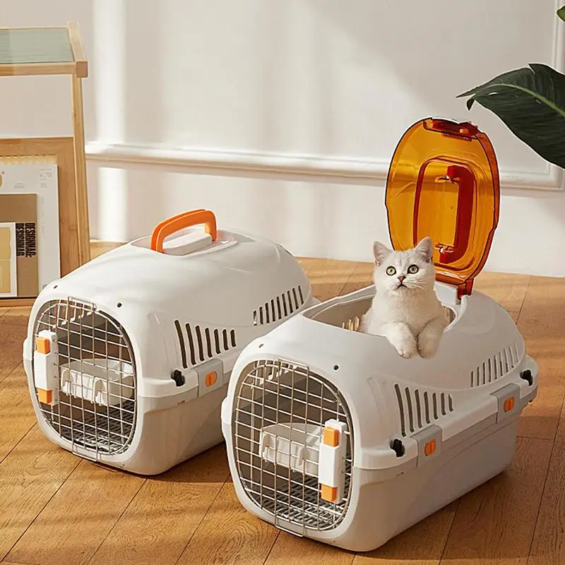 

Pet Transport Box Car Transport Carry Cage Car Transport Carry Cage Cats Pet Travel Carrier Portable Pet Travel Carrier For