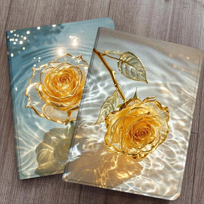 

Yellow Rose Art Pattern For Samsung Galaxy Tab S7 S8 S9 S10 S11 FE Plus Lite Tablet Case