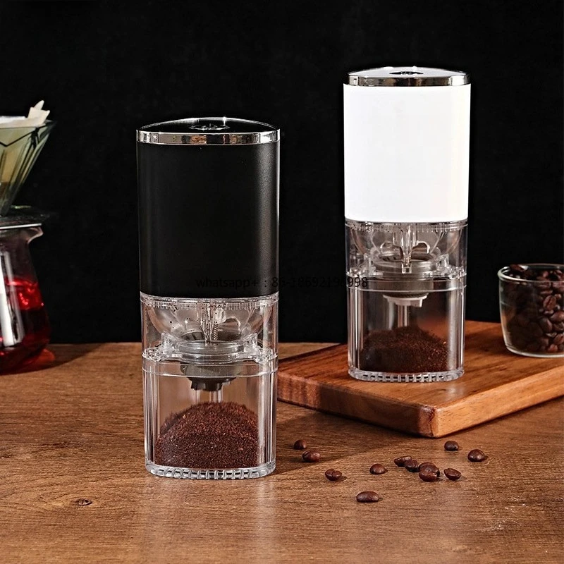Electric Bean Grinder Household Automatic Small Portable Coffee Bean Grinder Italian Hand Grinder