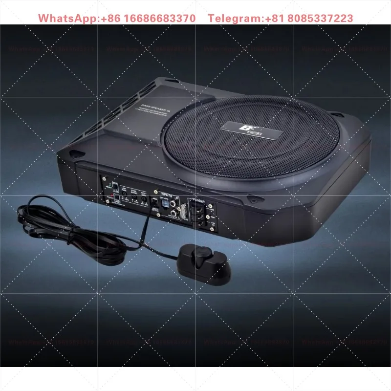 high-power small steel cannon/super gun/car seat super subwoofer car trunk with power amplifier