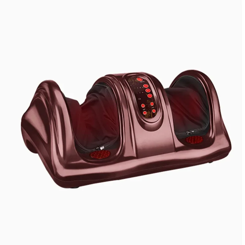 Electric Silicone Manipulator Foot Care Devicer Rollers Shiatsu Heating Foot Massager Machine