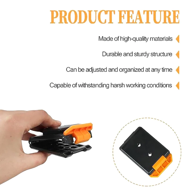 Quick-hang Waist Bag Buckle Tool Box Storage Special Fixing Buckle Quick-release Backpack School Bag Rope Buckle Accessories