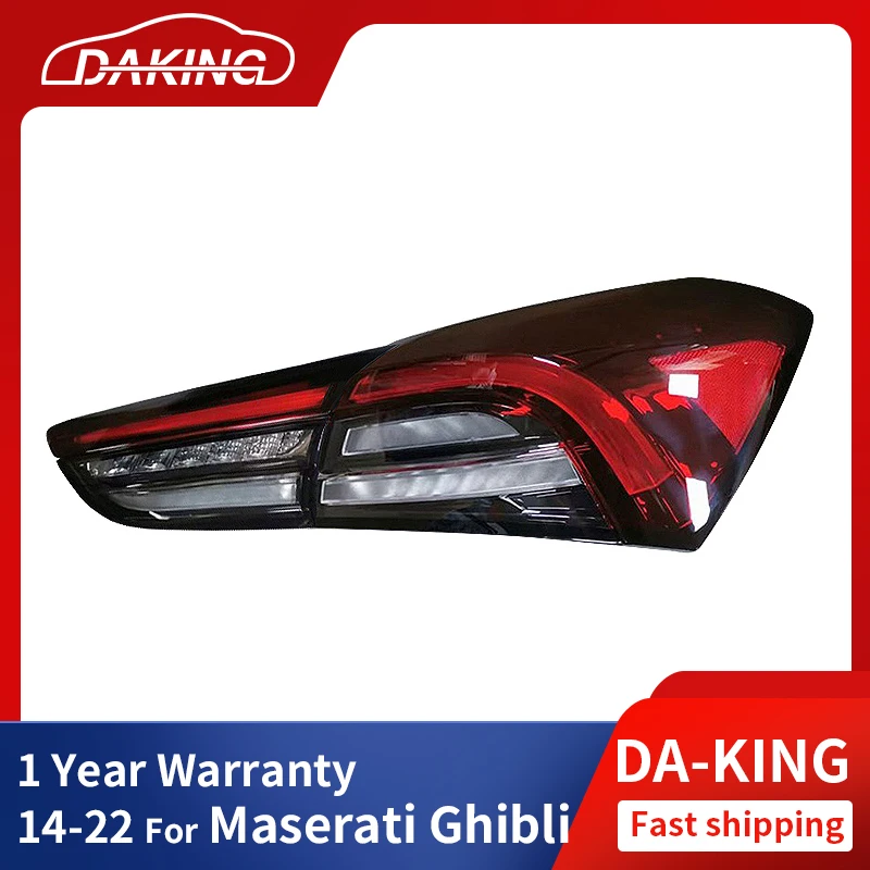 

Car LED Taillights For Maserati Ghibli 2014-2022 Rear LED DRL Daytime Running Turn Signal Tail Lights Assembly Auto Accessories