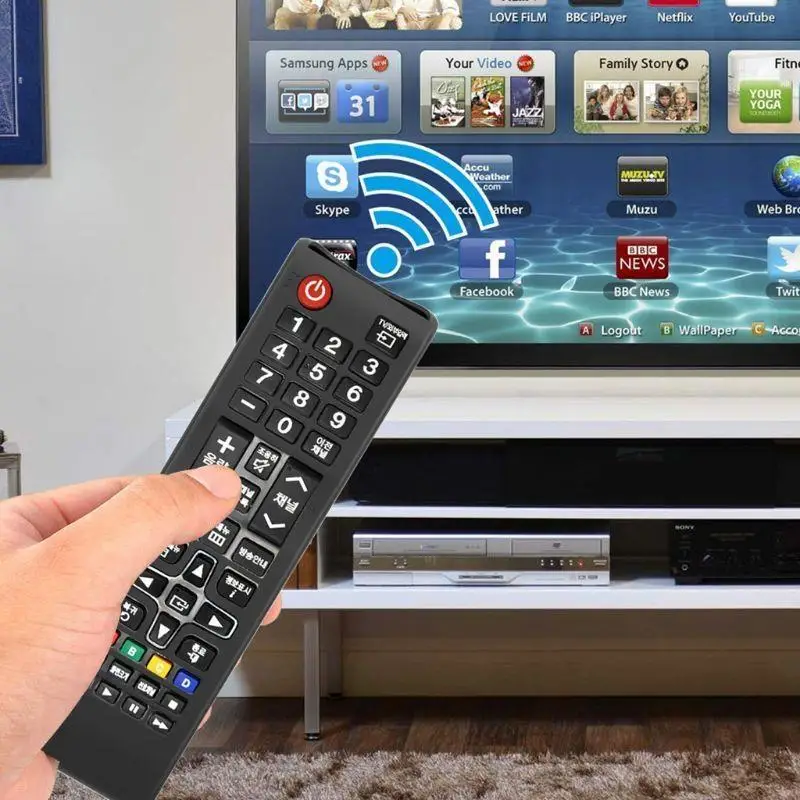 H7JF Các trường hợp điều khiển từ xa Silicon bao gồm bảo vệ trường hợp bị sốc cho BN59-011