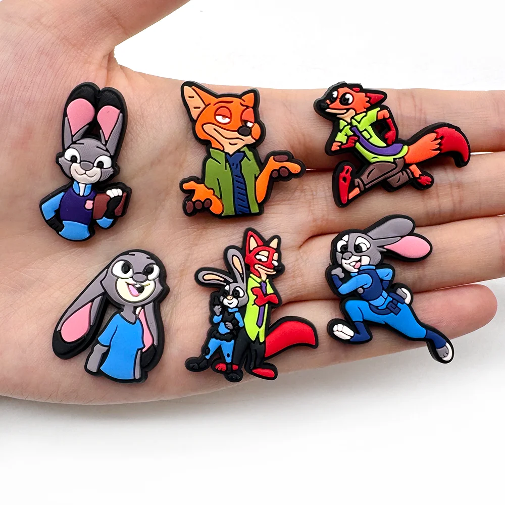 20 ชิ้นซูโทเปียอุปกรณ์เสริมรองเท้ารองเท้าชาร์มรองเท้าหัวเข็มขัดรองเท้าแตะ PVC ตกแต่ง-รองเท้าชาร์มของขวัญ