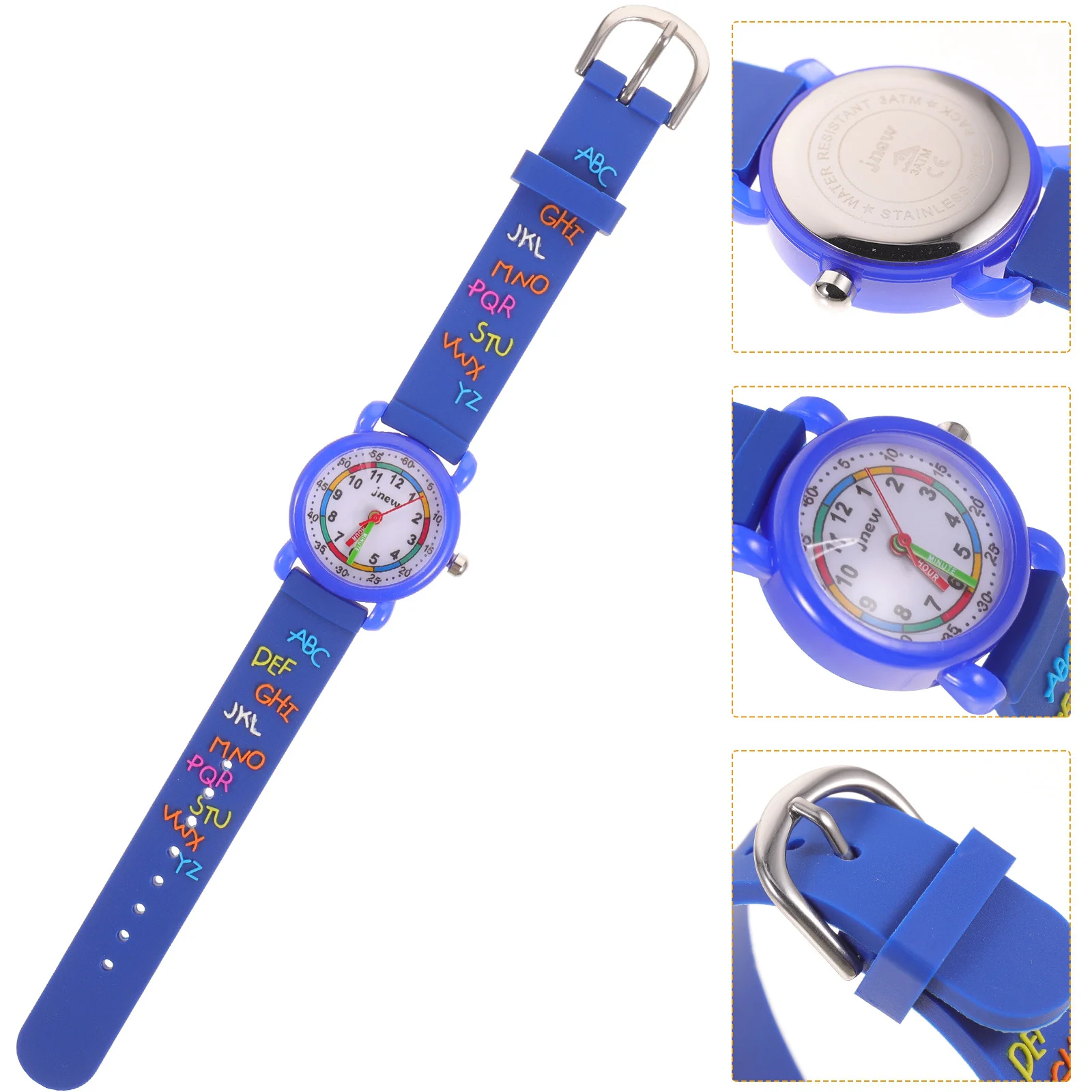 

3D Cartoon Watch Cute Alloy Lightweight Watch for Fun Learning Time Gift Watches for