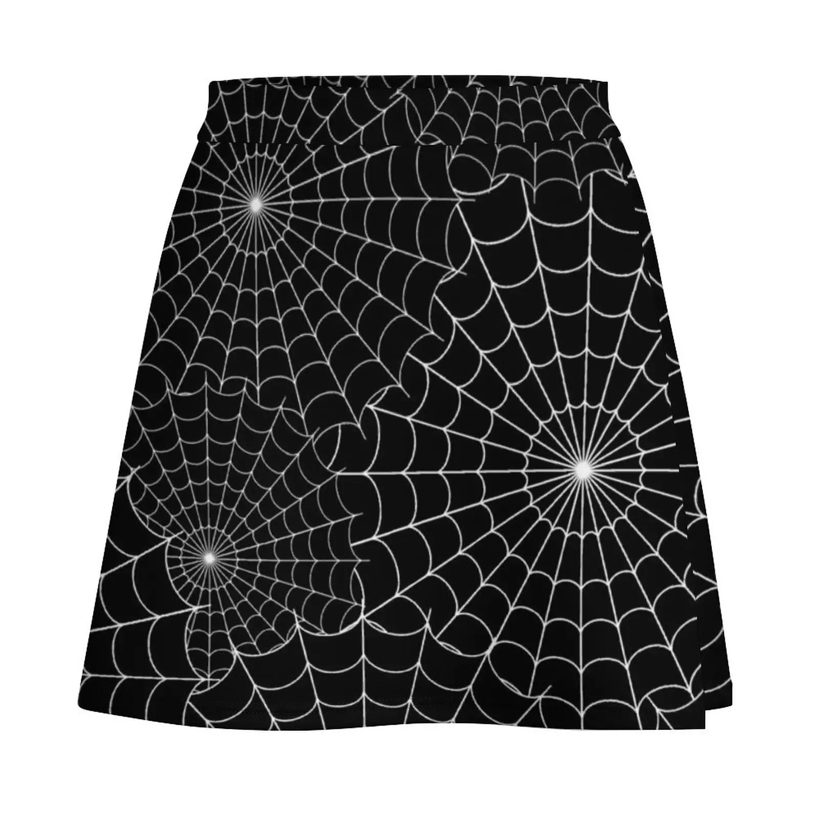 Spiderweb Pattern Mini Skirt festival outfit women japanese fashion Skirt shorts