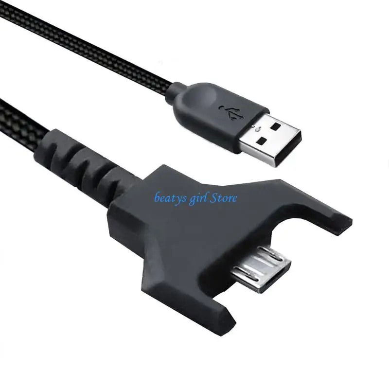 

C7AB USB to Type C Charging Mouse Cable for GPRO/GPW/G900/GPX/G903/G403/G703 Mouse Line Replacement Wire