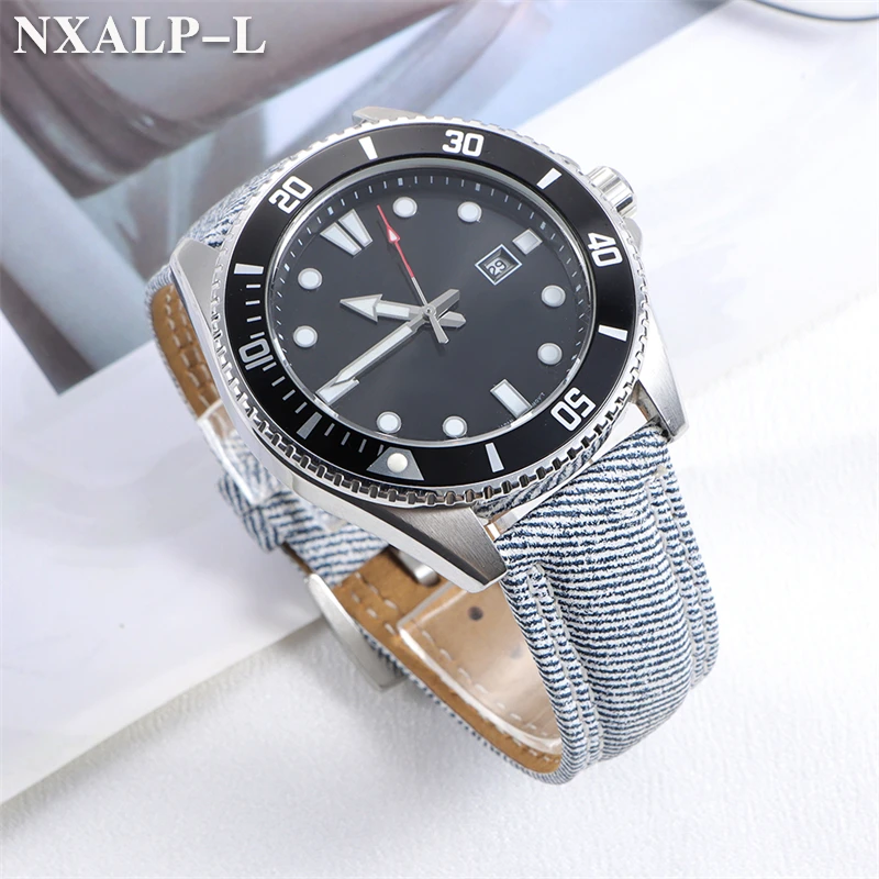 الدنيم قماش حزام ساعة نيلون 18 مللي متر 20 مللي متر 22 مللي متر الجلود حزام (استيك) ساعة ل Seiko ل أوميغا سوار ساعة ذكية معصمه اكسسوارات