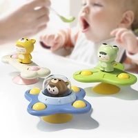 Cartoon Rotating Rattles Baby Toys 0 12 Months Suction Cup Spinner Toy for 1 2 3 Years Old Boys Girls Sensory Bath Toys for Kids