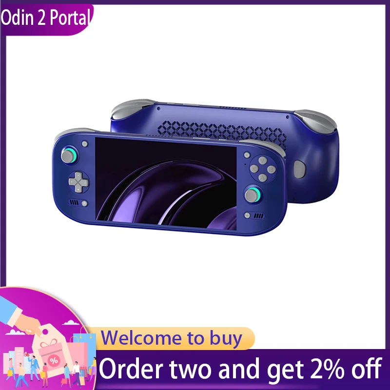 AYN Odin 2 Portal Odin2 Portal Handheld Game Console 7Inch 120HZ Screen 8000mAh 8Gen2 Open Source Retro Video Game Player Custom