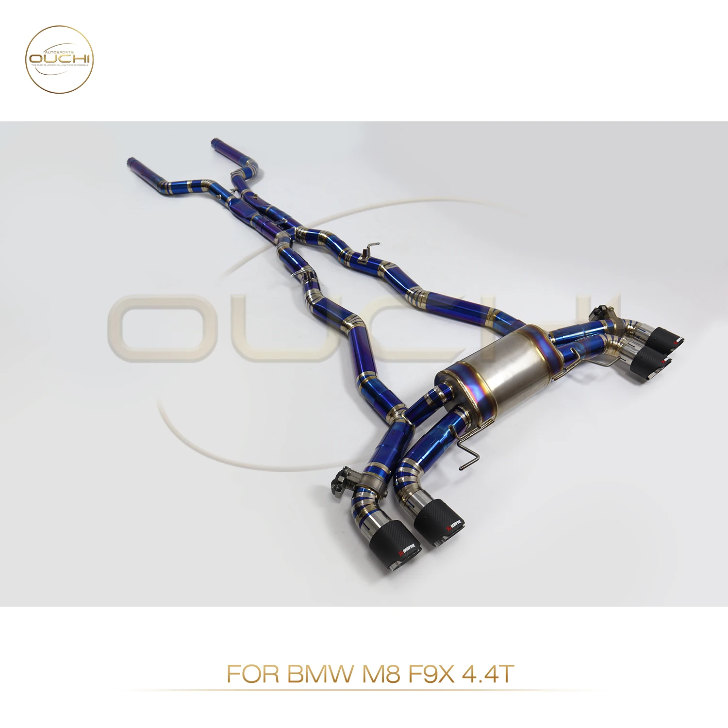 Ouchi valve switch For BMW M8 F9X 2018+ 4.4T titanium alloy Catback Exhaust Valve High performance exhaust valve control pipe