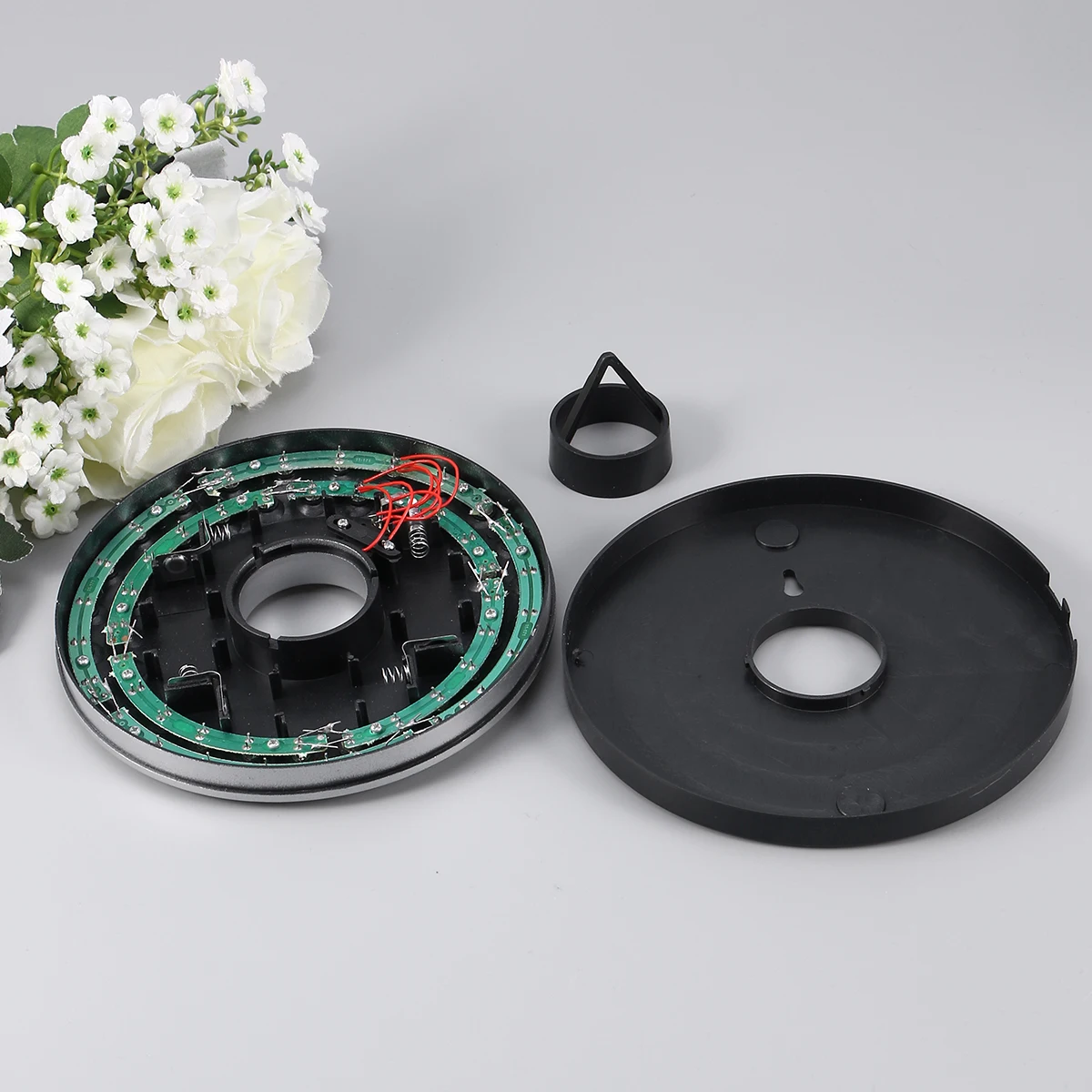 

Led Camping Lamp Operated Outdoor Tent Light Emergency Use Round Discs Lamp Patio Umbrella Light Solar Powered