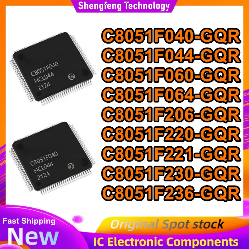 

C8051F040-GQR C8051F044-GQR C8051F060-GQR C8051F064-GQR C8051F206-GQR C8051F220-GQR C8051F221-GQR C8051F230-GQR C8051F236-GQR