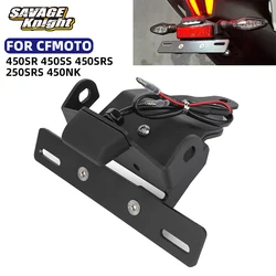 For CFMOTO 450SR 450SS 450SRS 450NK 250SRS License Plate Holder Red Reflector 450 SR SS Motorcycle Tail Tidy Fender Eliminators