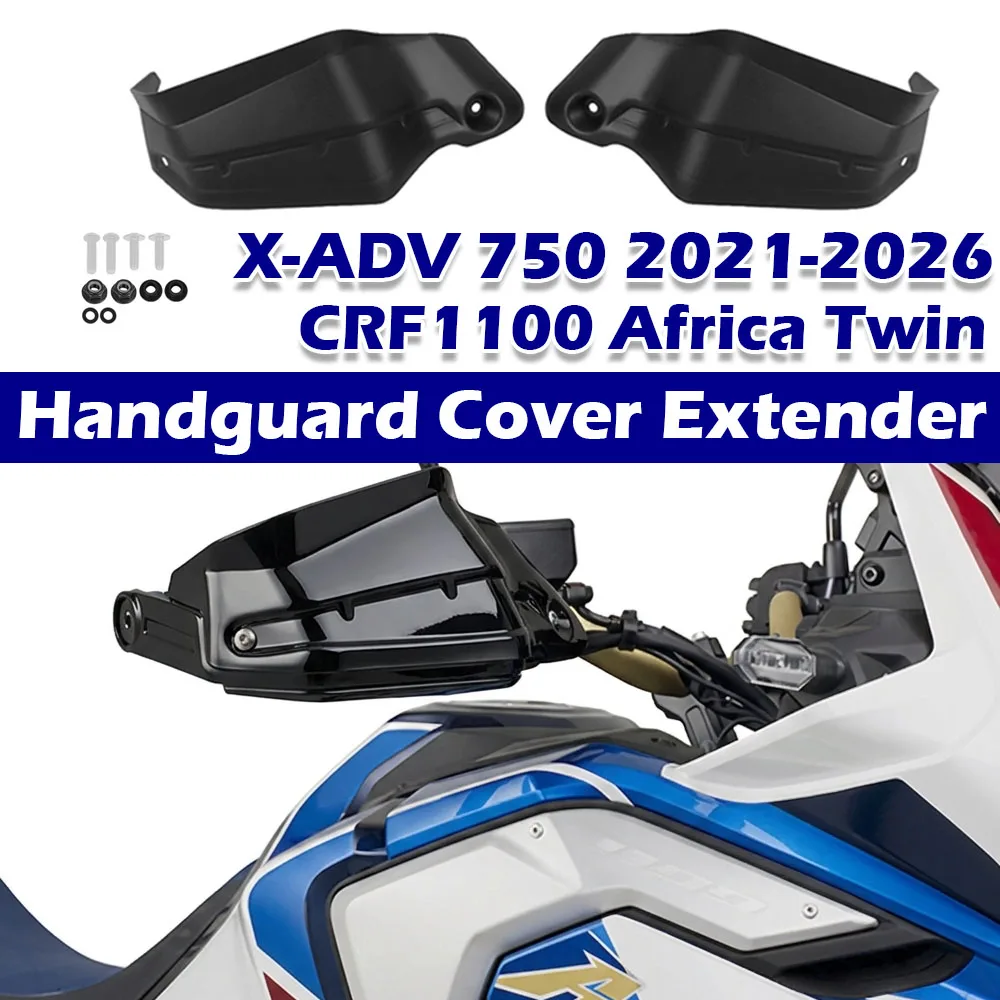 For Honda X-ADV 750 XADV750 CRF1100 Africa Twin CRF 1100L Adventure Sports 2020-2026 Large Handguard Hand Guard Protector Shield