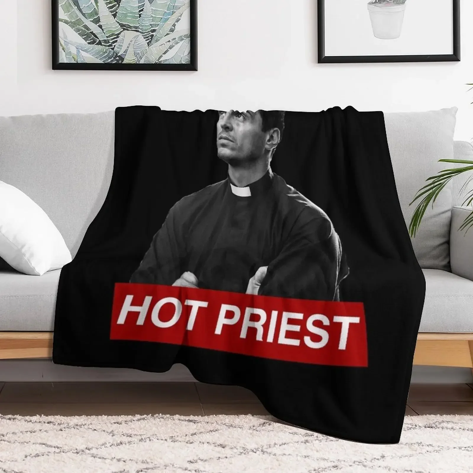 HOT PRIEST AMEN Throw Blanket Soft Plaid decorative Baby Blankets