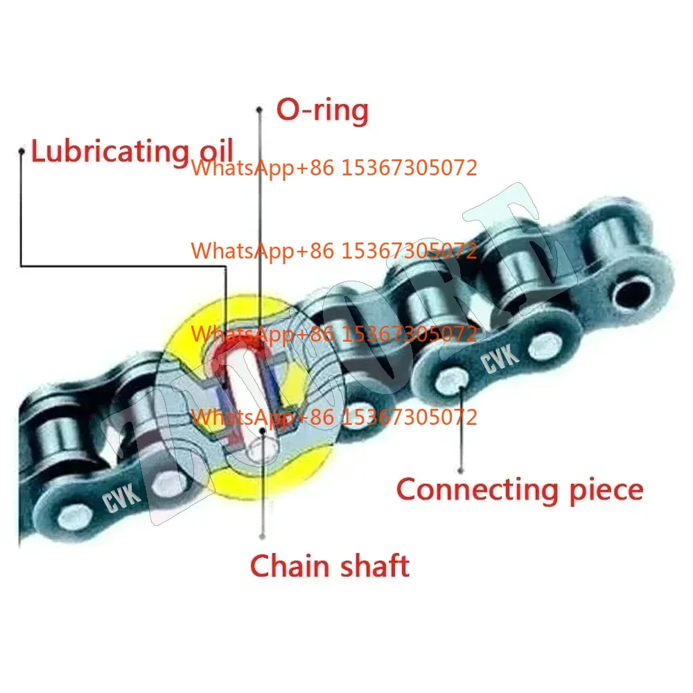 Высококачественные комплекты уплотнительных колец для мотоцикла, сальник, цепи для 428 DID цепи 136 звеньев 520 525 530, 120 звеньев с заводской распродажей