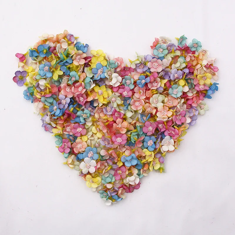 20PCS/Hot Sale! 2cm Miniature Silk Flowers, Multicolored Daisies, DIY Home & Wedding Decor Accessories