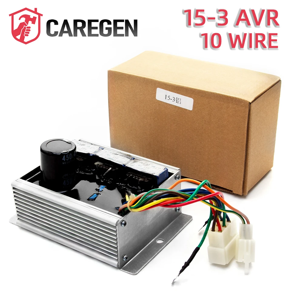 

CAREGEN AVR15-3 AUTOMATIC VOLTAGE REGULATOR THREE PHASE DIESEL GENERATOR PARTS