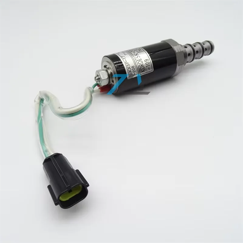 Acessórios YN35V00004F2 KDRDE5K-2030C da válvula solenóide reta do curso da máquina escavadora SG200-2-5 KDRDE5K-2030C12A-101