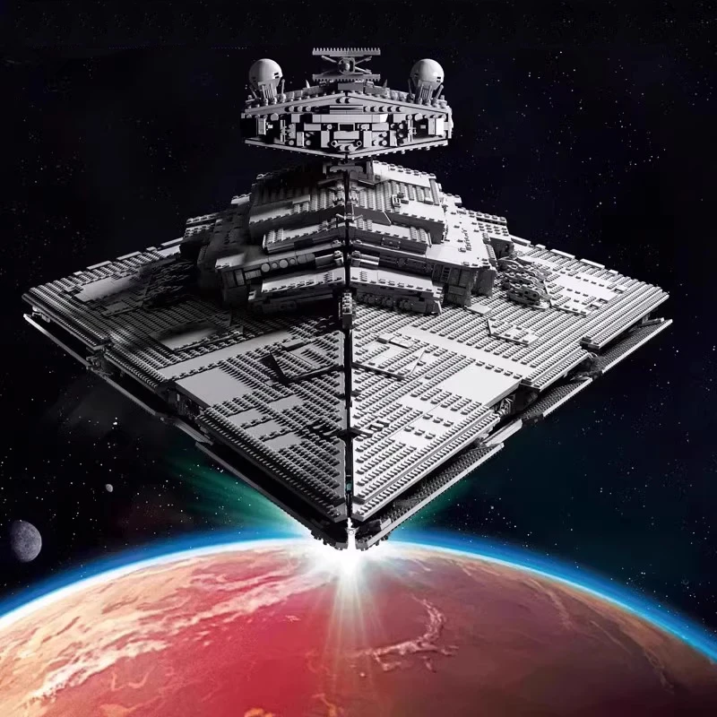 

Новинка 2026 года: В наличии! Конструктор UCS Imperial Destroyer Moc (75252) — идеальный космический корабль для подарков на Рождество и вечеринки для гостей.