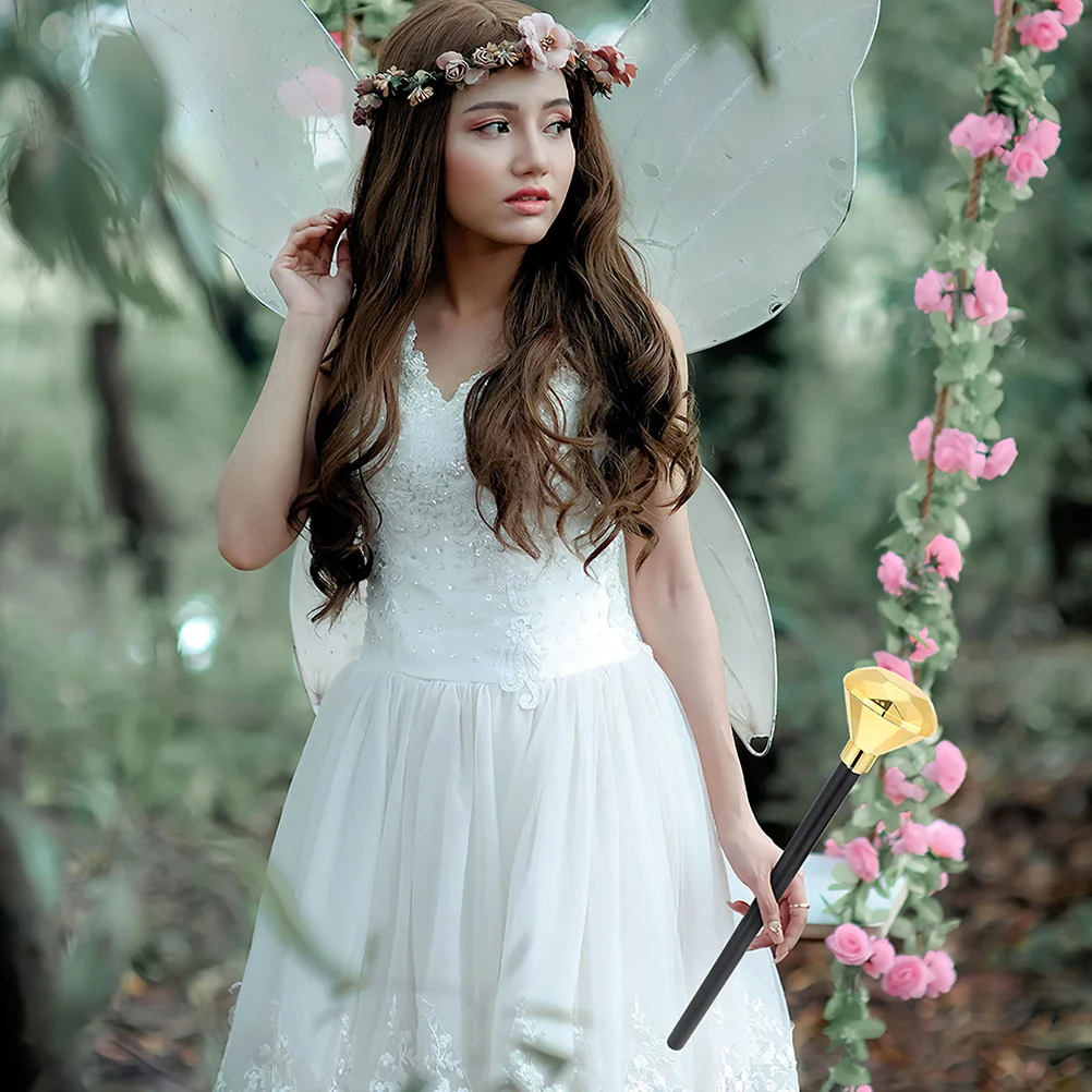 3개 다이아몬드 왕관 왕 의상 소품 할로윈 파티 역할극 무대 공연 코스프레 액세서리 가벼운 플라스틱 왕관