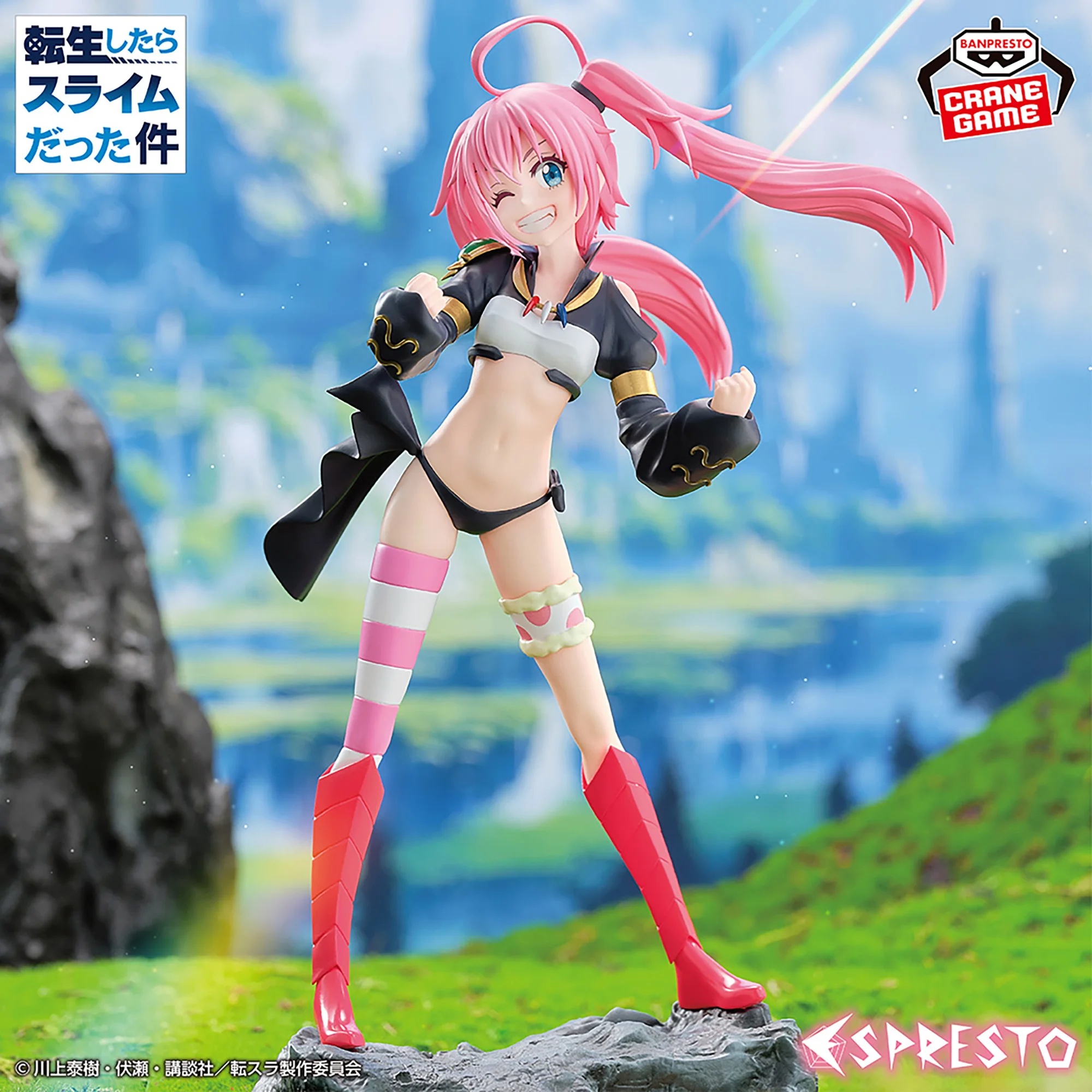 In Stock Bandai That Time I Got Reincarnated As A Slime ESPRESTO Rimuru Tempest Diablo Demon Milim Nava Anime Modle Toy