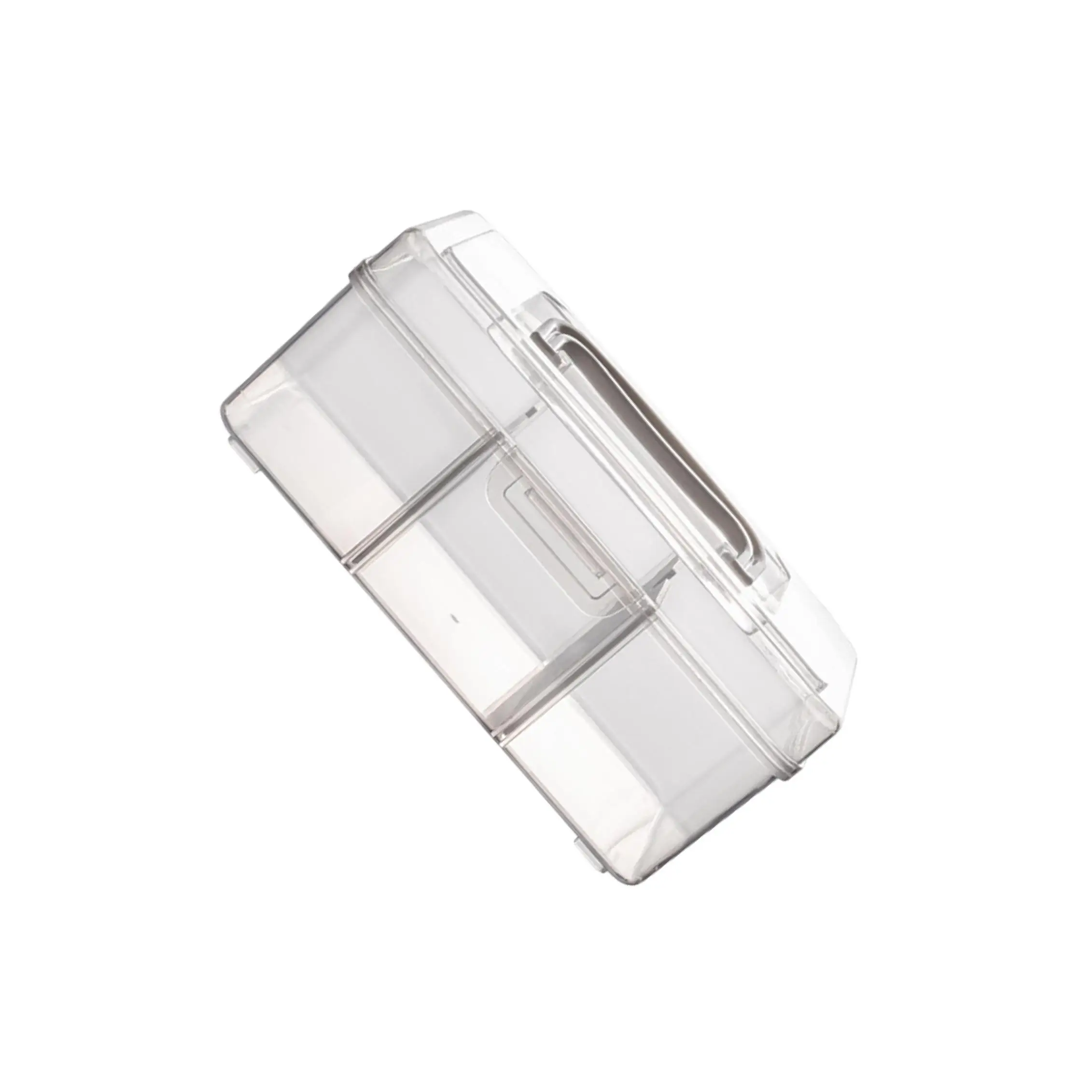 Medication Box Dustproof Medication Storage Organizer for Cam Desktop Travel Separated Small ze