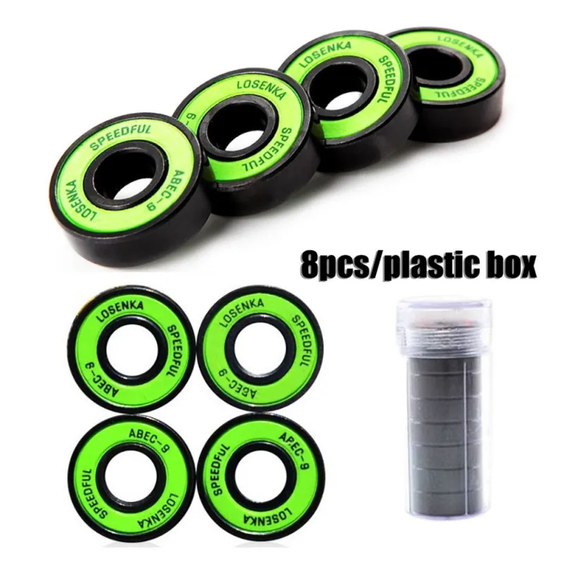 8pcs/16pcs/32pcs 608 Bearing ABEC 9 Skate Bearing Skateboard Steel Ball Racing Skate Bearing 22*7mm Slide bearing MS2305 - 8