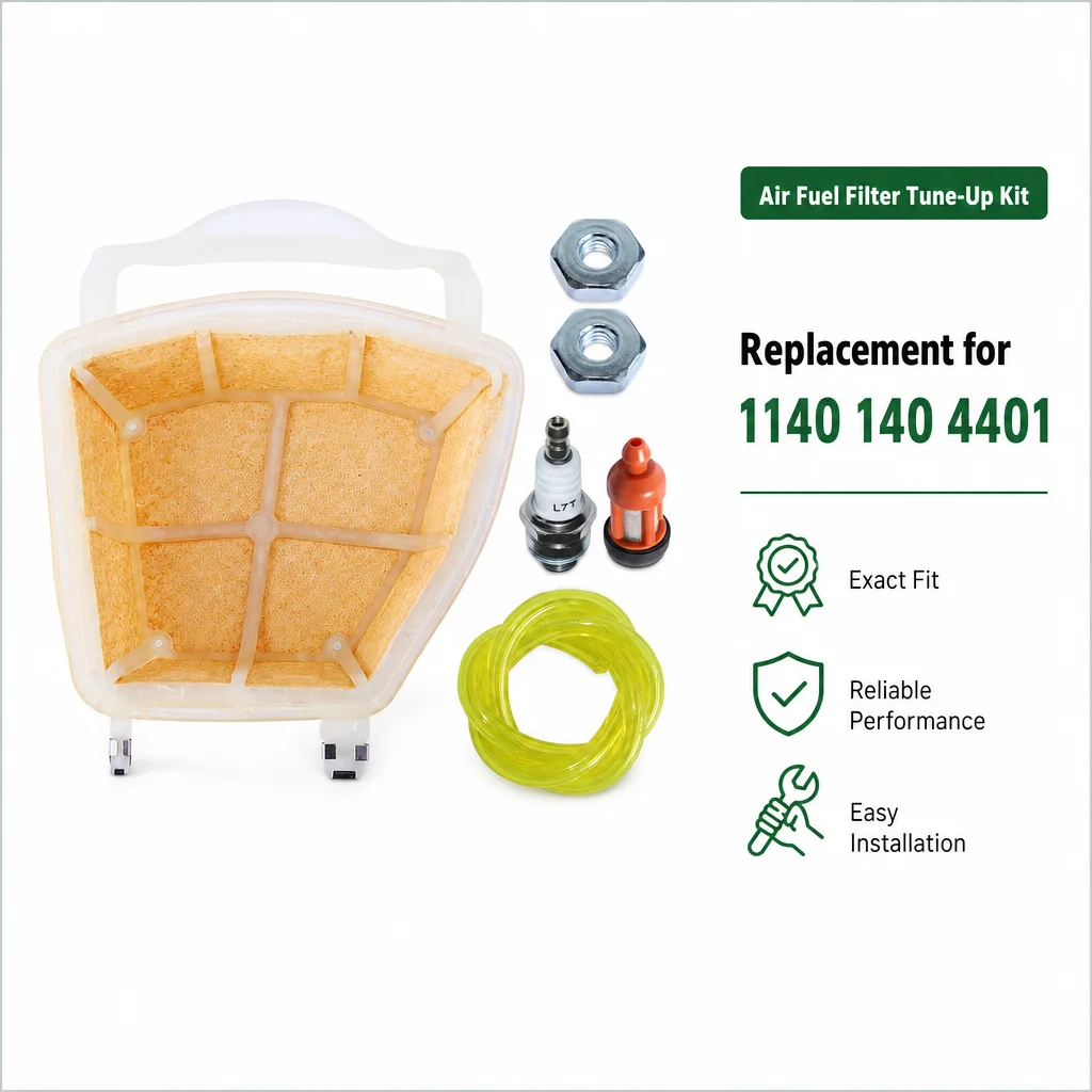 Air Filter Fuel Filter Spark Plug Fuel Line Tune Up Kit for Stihl MS311 MS362 MS391, 1140 140 4401, Chainsaw Repair Service Kit