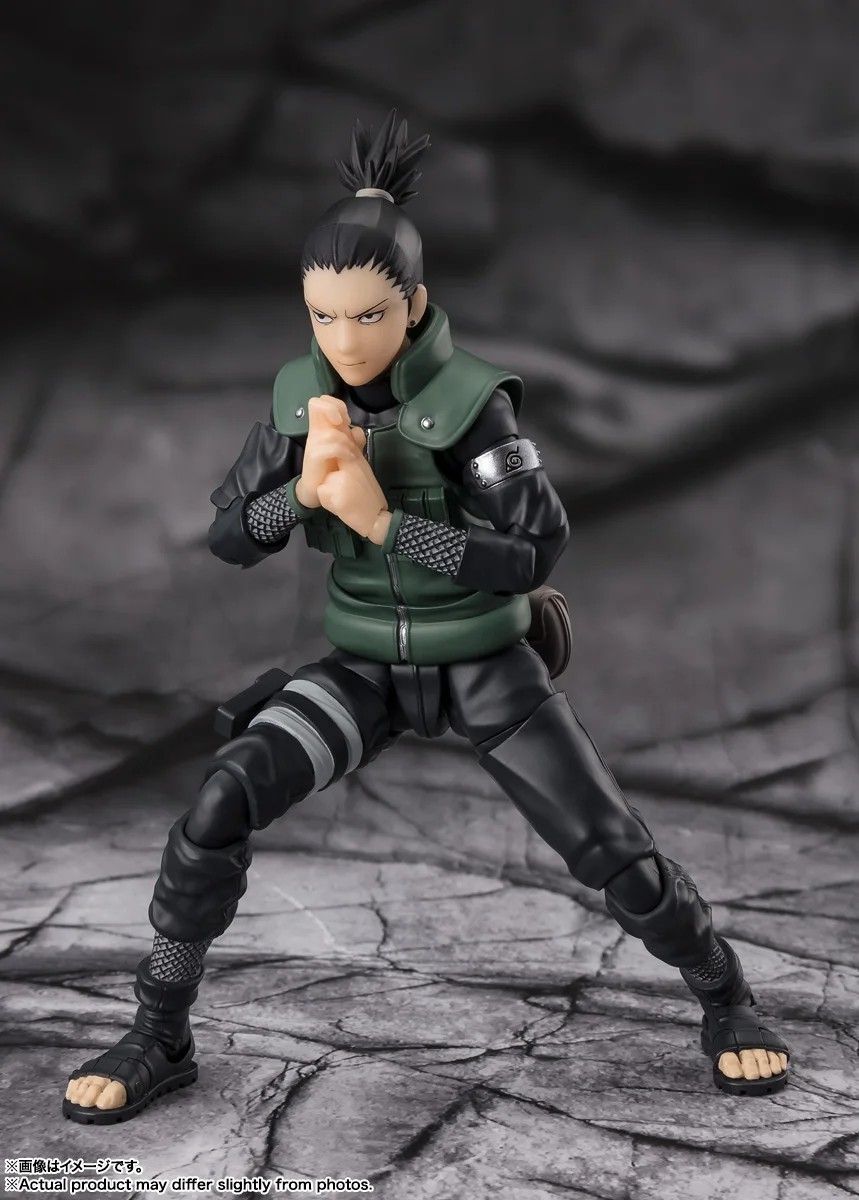 الأصلي بانداي S.H.Figuarts SHF Shikamaru نارا بريليانت ستراتيجيست ناروتو شيبودن شخصيات الحركة البلاستيكية نموذج جمع اللعب