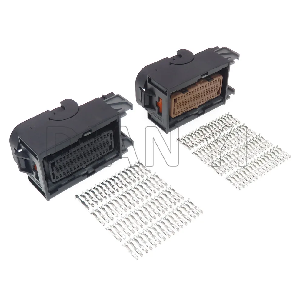

1 Set 64 Way 1-368434-2 0-368434-1 AC Assembly ECU Auto Plug Electrical Car Connector