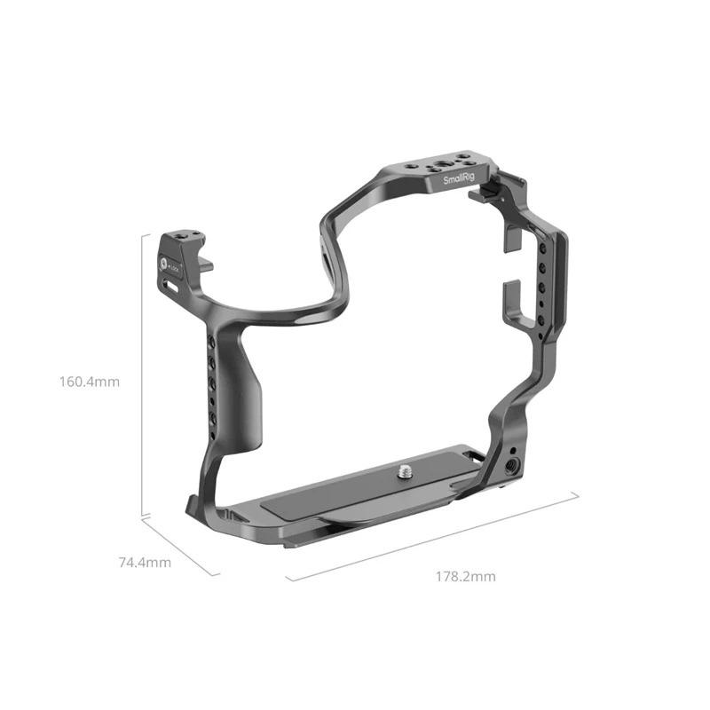 SmallRig Full-Cover Camera Cage for Canon EOS R1 Built-in Quick Release Plates for Arca-Swiss Detachable Cold Shoe Mount 5413 - Image 6
