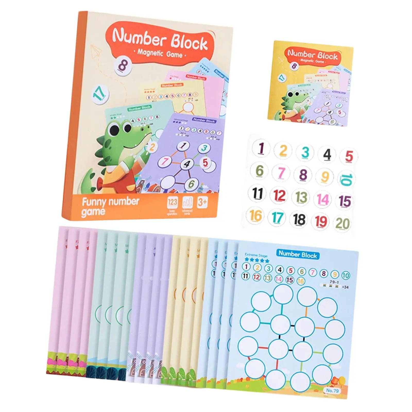 Mathematics Operations Math Game Counting Educational Toys for Toddlers Kids