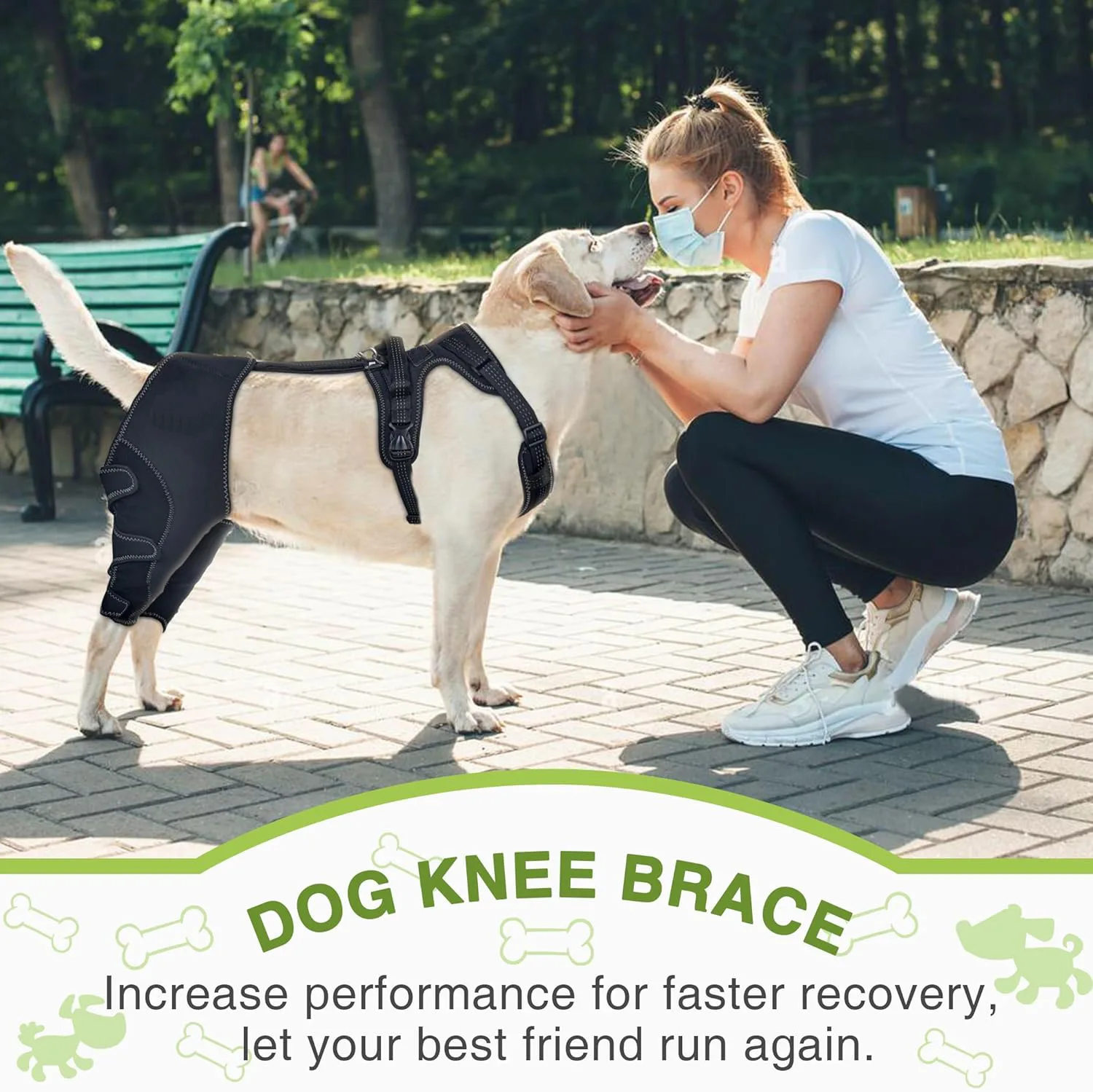 Pet Leggings Dog Leggings Postoperative Rehabilitation Knee Pads Knee Pads Knee Assist with Leg Joint Protection