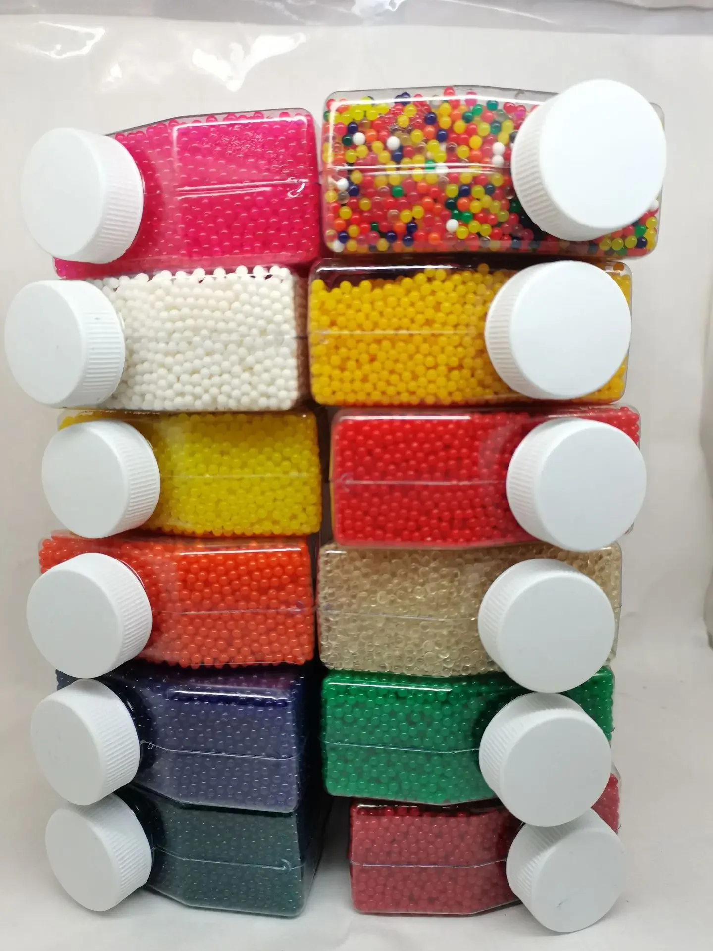 100000 7-8mm Blaster Toy Gun With Water Bullets Gel Gun Ammo For Glock Pistol Toy Guns Water Ball Beads AK47