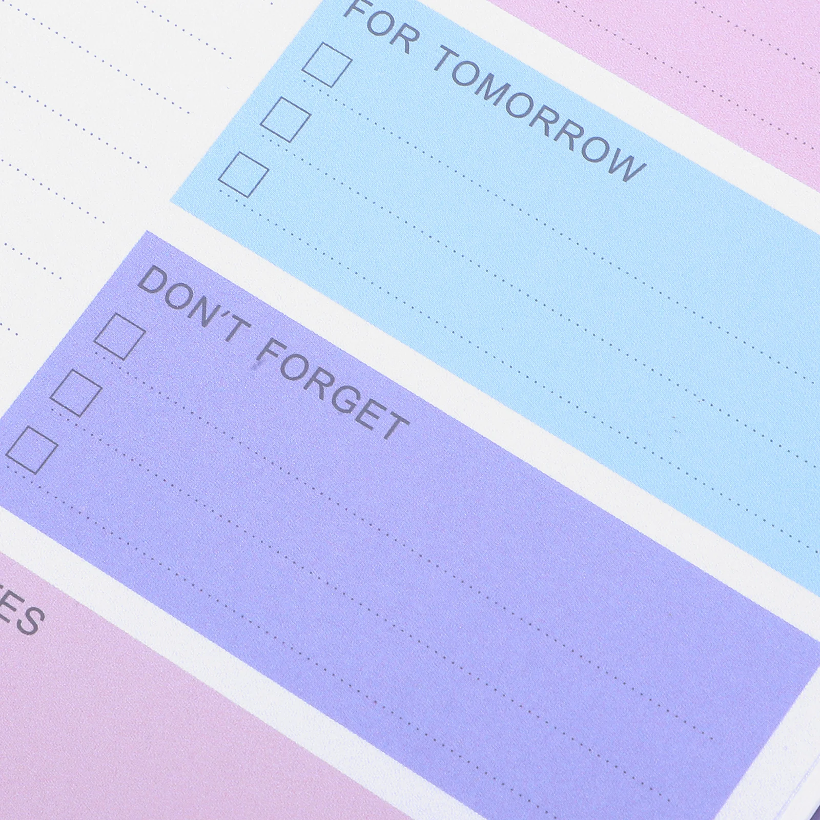 مفكرة مخططة يومية تمزيق الصفحات ورق قوي ذو سعة كبيرة لدراسة العمل والمكتب وطباعة كتاب الجدول الزمني