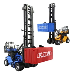 1:50 scale empty container stacker high simulation alloy engineering vehicle Stacker transfer car children's hobby model toys