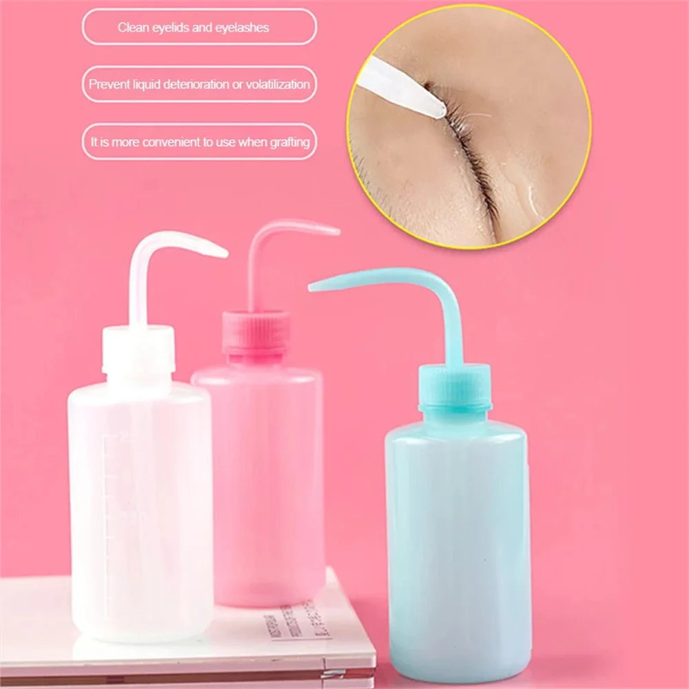 250/500 ML Eyelashes Washing Bottle for Grafting Lash Remove Skin Care Eyelash Extension Makeup Tools