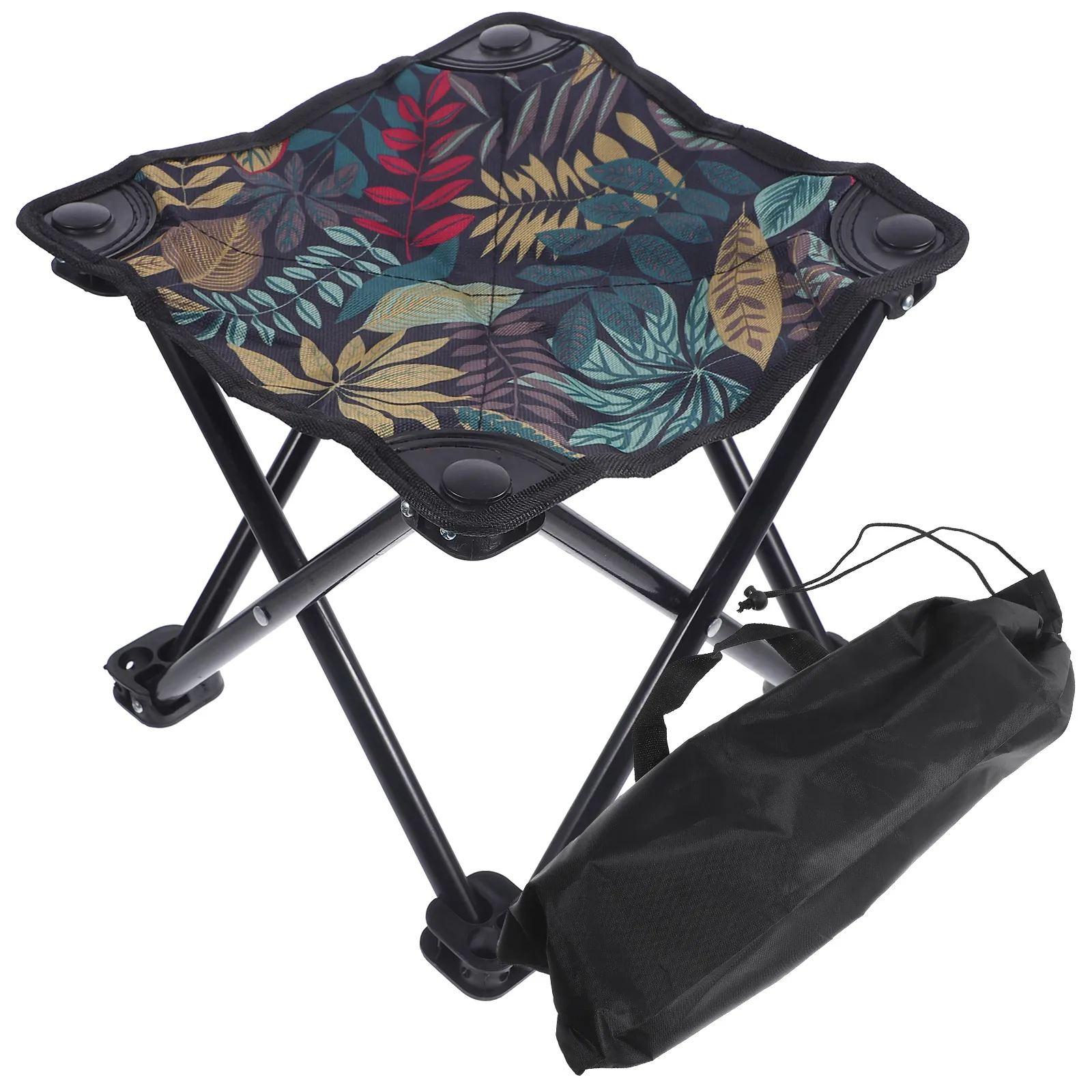 

Outdoor Folding Stool Portable Camping Bench Lightweight Foldable Fishing Stool With Storage Bag Durable Oxford Cloth For Hiking