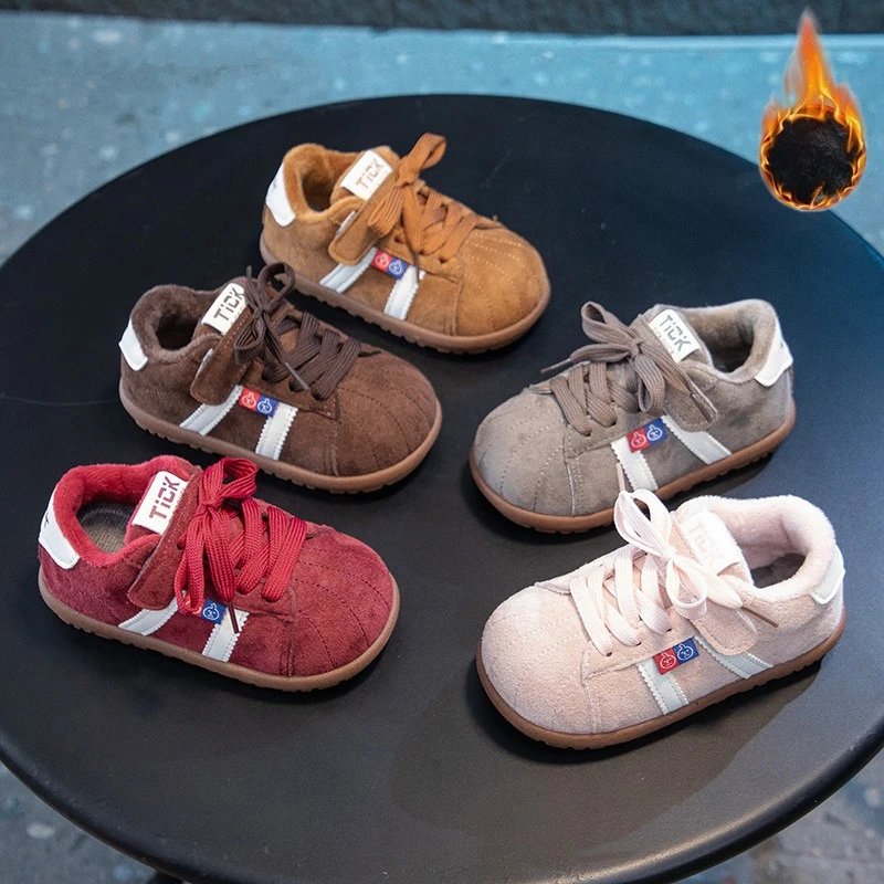 Children Sneakers Casual Breathable Outdoor Board Shoes Fashion Designer Chunky Sneakers Spring Soft Soled Walking Kids Shoes