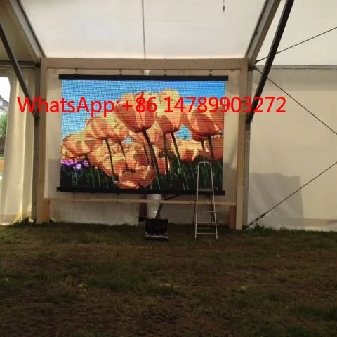 Eli Max P3.91 Indoor Rental LED Video Wall Full Color SMD Stage Performance Screen