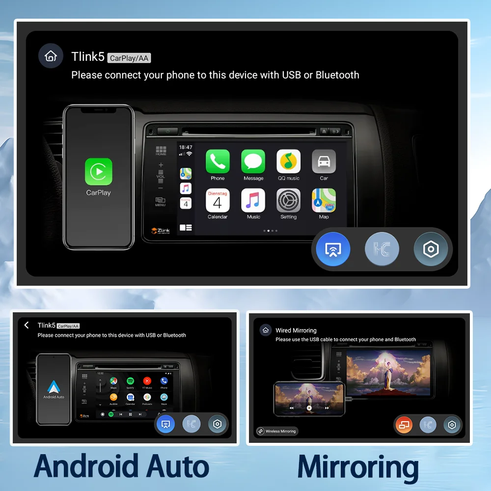 راديو سيارة 8 بوصة 2 Din أندرويد 13 لأودي TT MK2 8J 2006-2014 ستيريو الوسائط المتعددة نظام تحديد المواقع نافي رئيس وحدة Carplay أنظمة ذكية