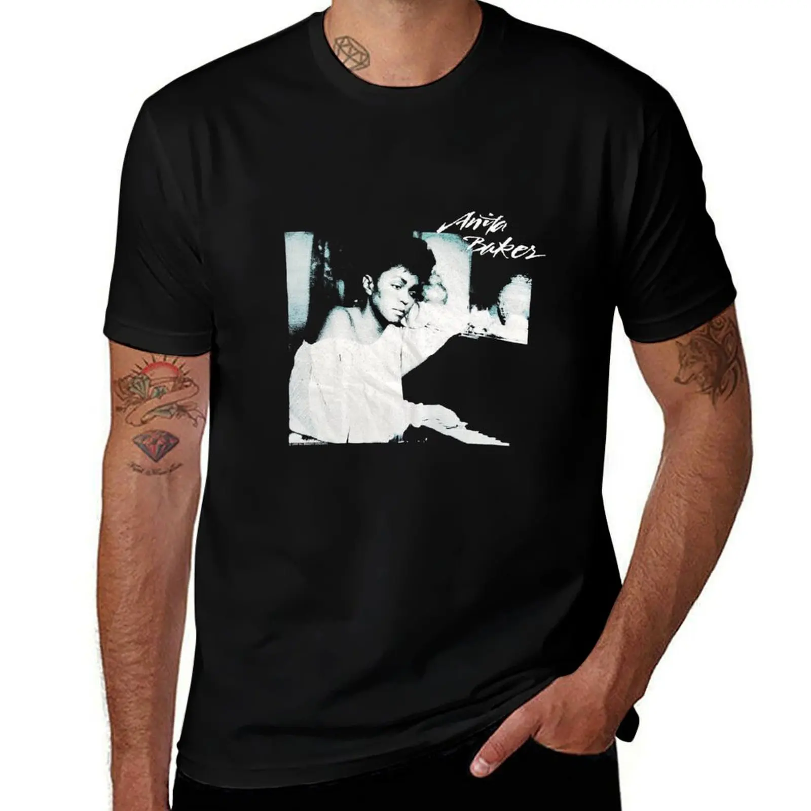 Anita baker compositions T-Shirt Athletic Fit Sports Short Sleeve Top T-Shirt