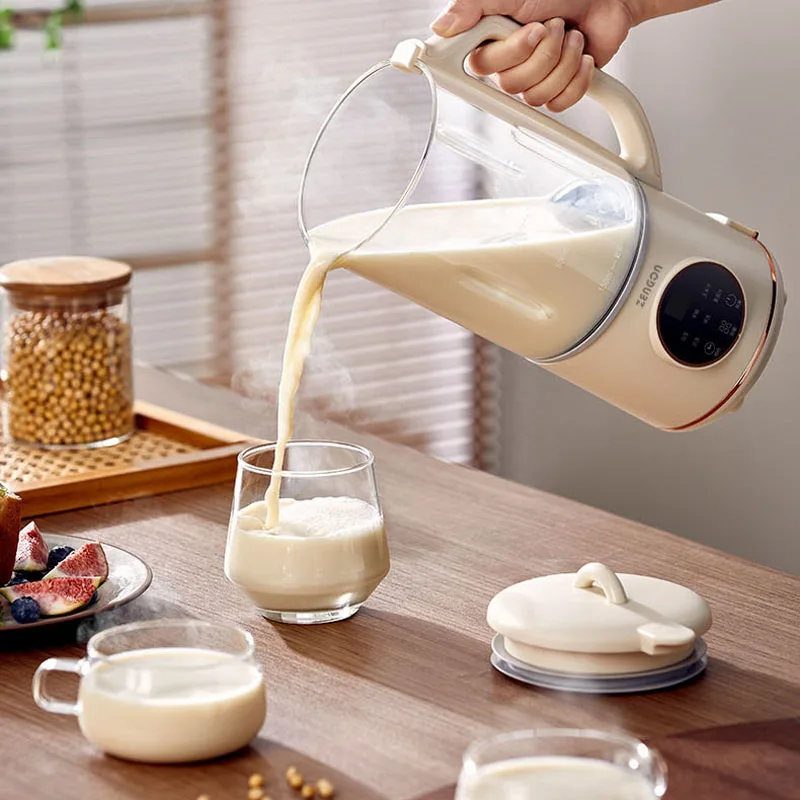 1200ml Soy Milk Machine Juicer Blender Mixer Soybean Milk Maker Wall Breaking Machine Rice Paste Maker Breakfast Machine 220V